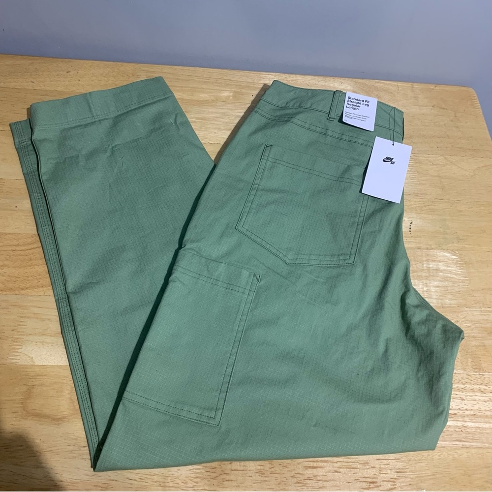 $110 Mens Size 34 Nike SB‎ Double Knee Ripstop Skate Pants FB8428-386